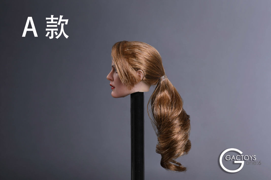 GACTOYS GC019A,C,D,E,F European and American Cold Female Head