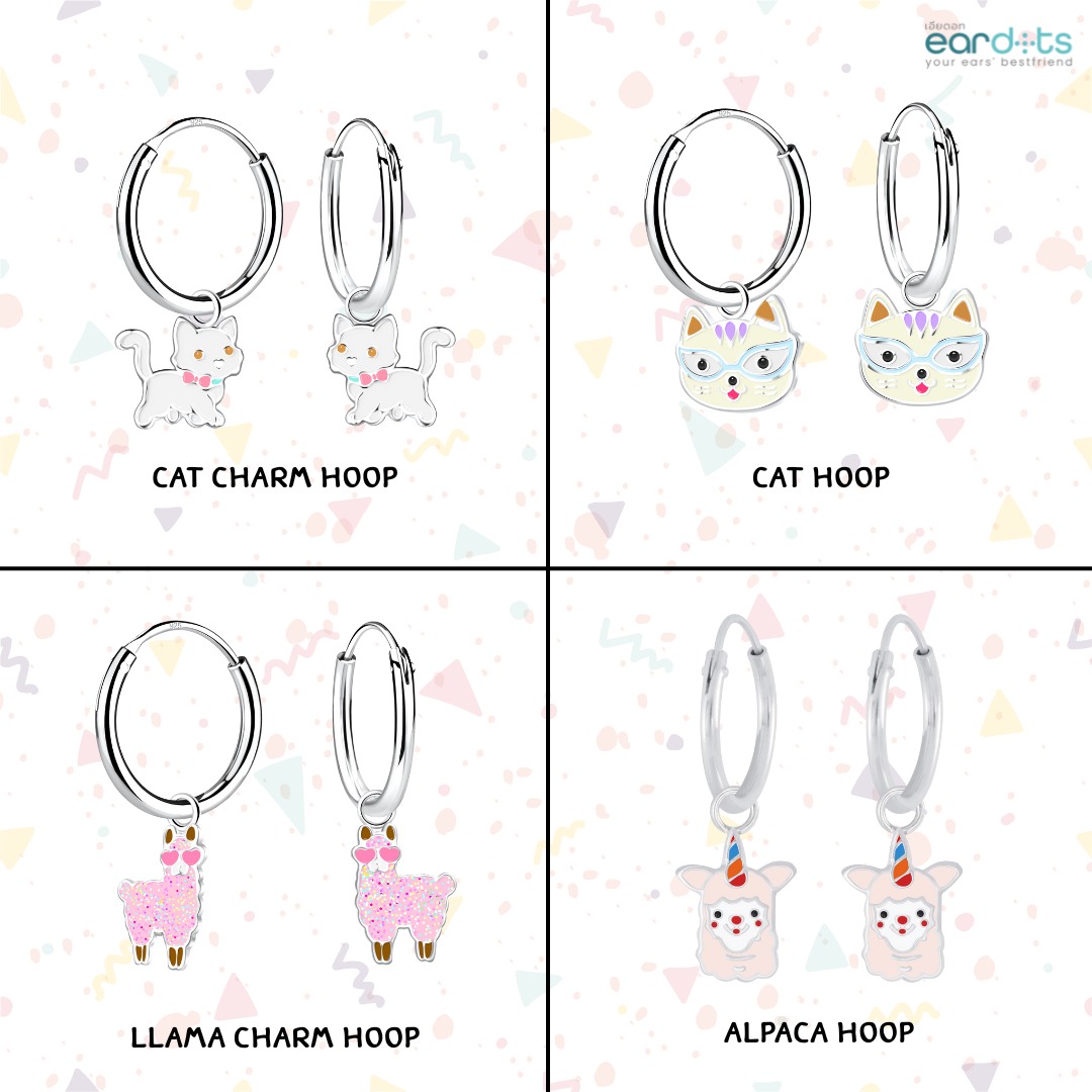 “เช็คสินค้าทัก line ก่อนโอนนะคะ”ต่างหูห่วงเงินแท้ 92.5% สำหรับเด็ก ผิวแพ่ง่ายใส่ได้_ES0046