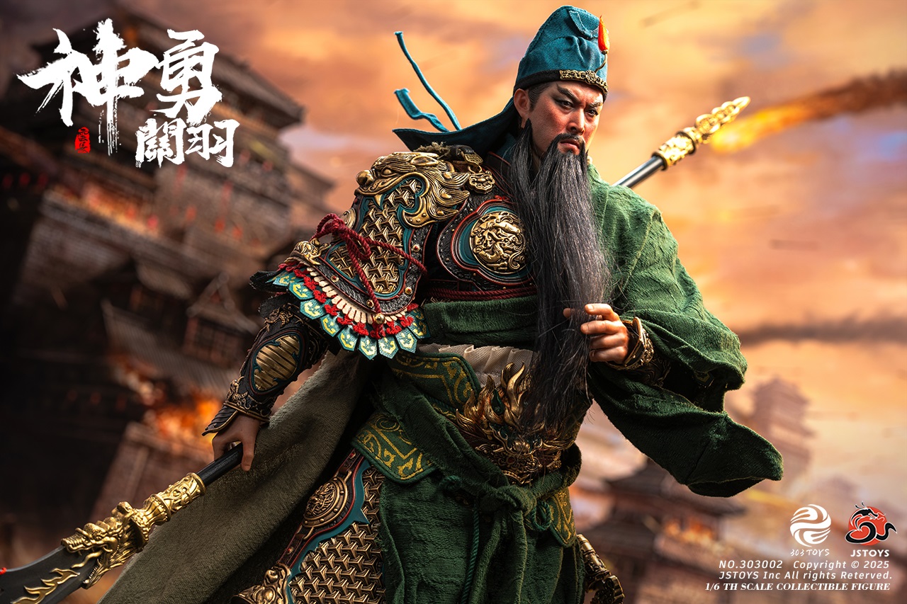 303TOYS x JSTOYS NO.303002 THREE KINDOMS - Mighty Guan Yu Yun Chang (Exclusive Edition)
