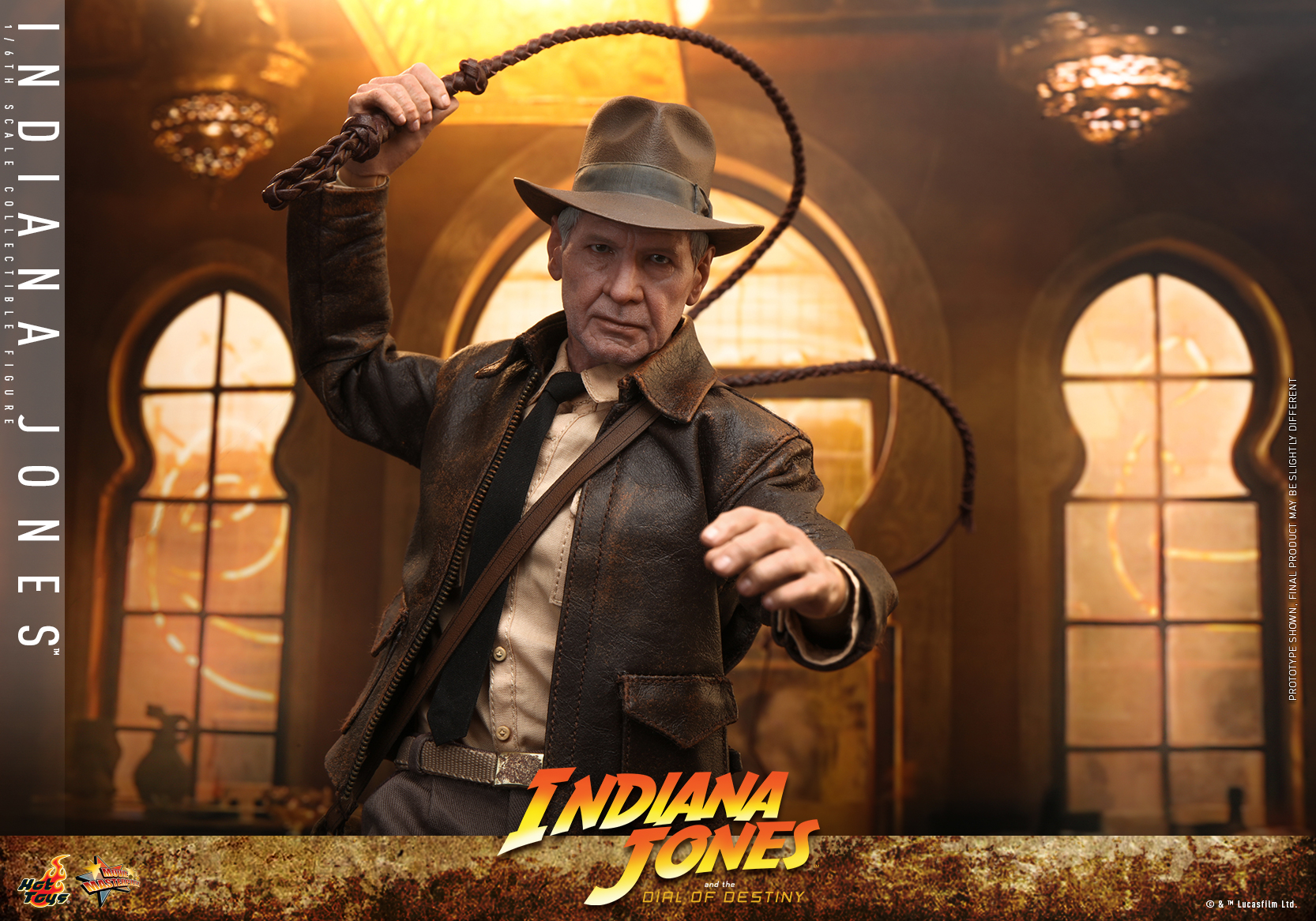 Hot Toys MMS716 1/6 Indiana Jones and the Dial of Destiny - Indiana Jones