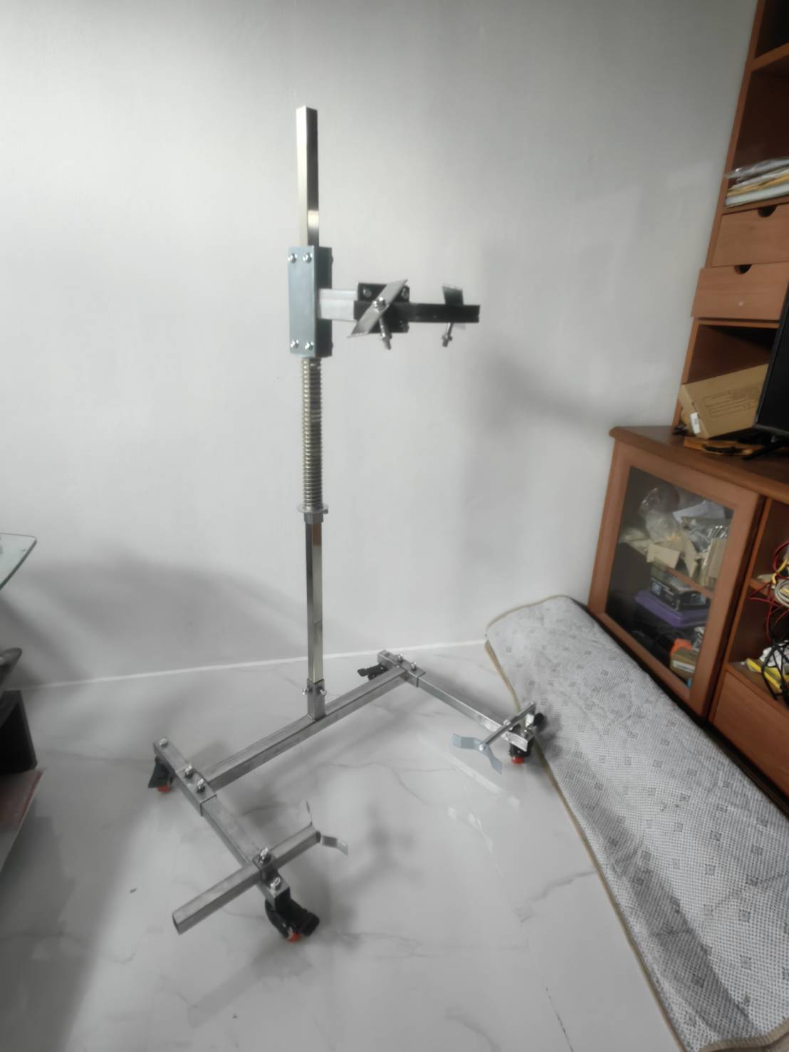 ES17 ฐานยึดเครื่อง DIY กวนของเหลว ของหนืด ผสมปูน ผสมสี ผสมน้ำยาล้างจาน แชมพู ฯลฯ