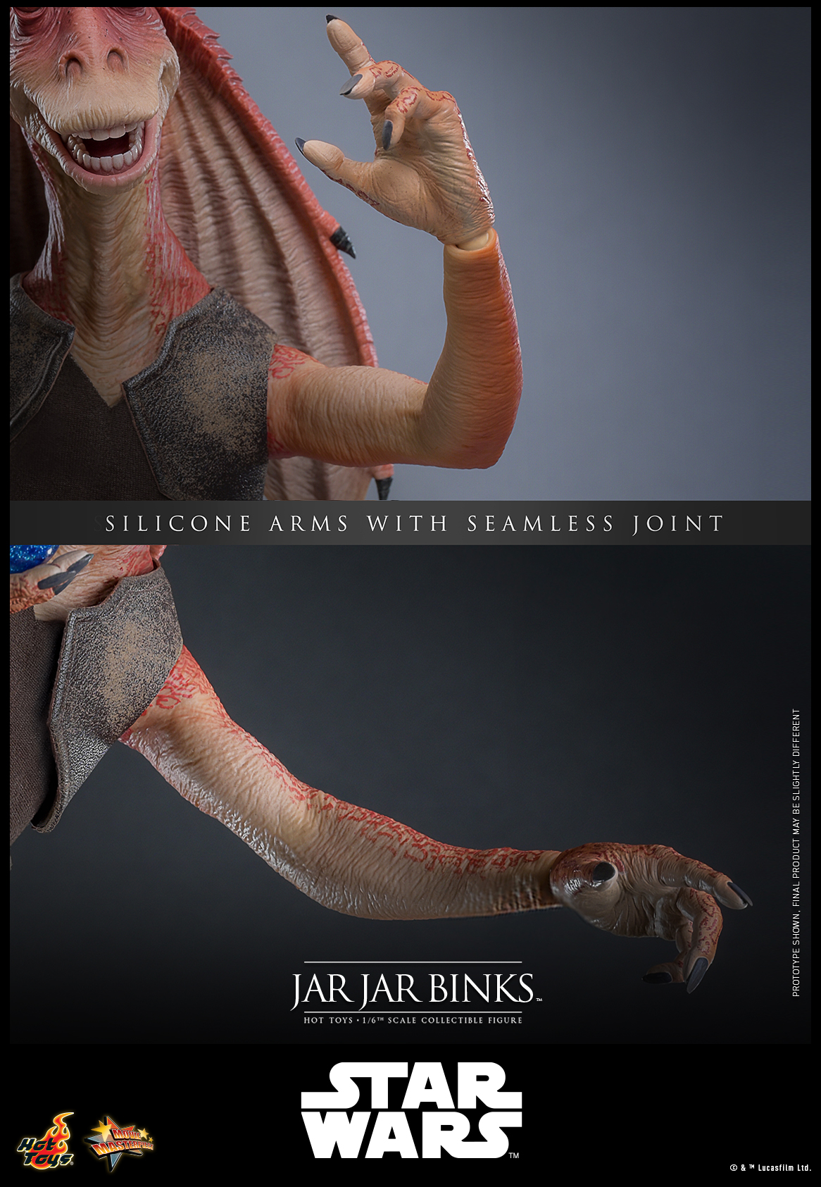 Hot Toys MMS807 Star Wars: The Phantom Menace - Jar Jar Binks