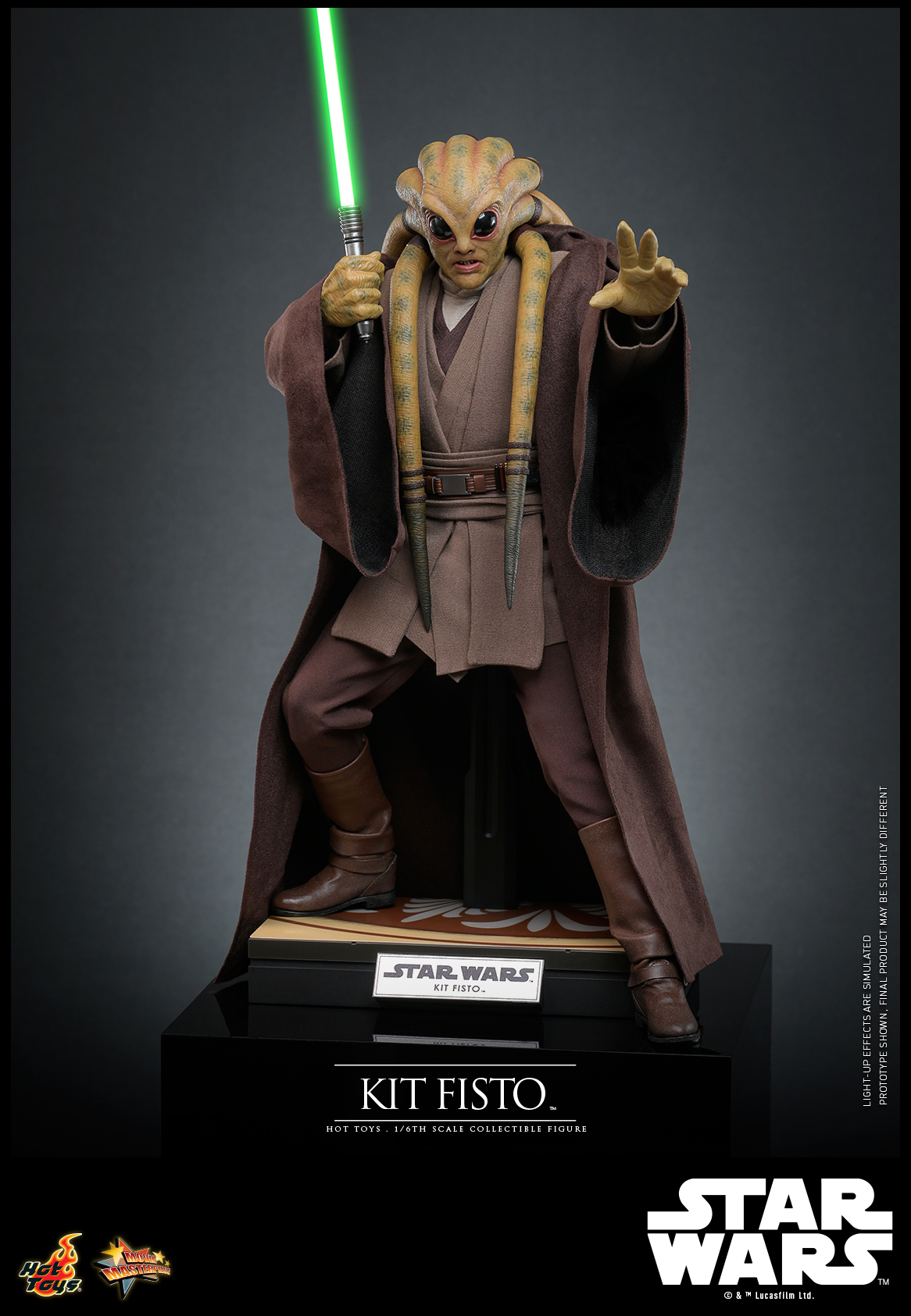 Hot Toys MMS751 Star War Episode III: Revenge of the Sith - Kit Fisto