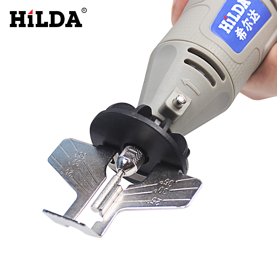 AD12 ชุดแปลงหินเจียรสายอ่อนเป็นเครื่องลับเลื่อยโซ่/เลื่อยฟันหยัก