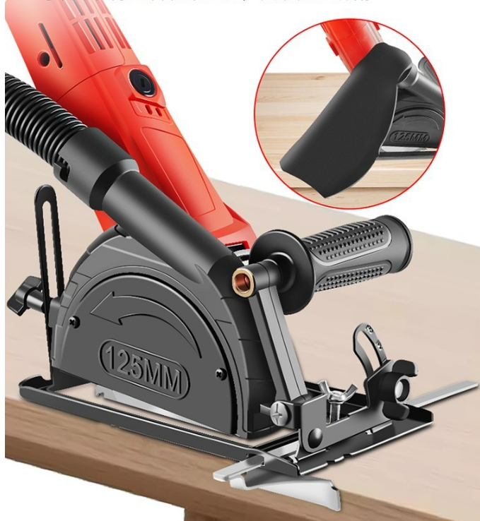 GA06 ชุดแปลงหินเจียร 4 นิ้ว เป็นเครื่องเลื่อยวงเดือนพร้อม สาย+ถุงสำหรับต่อเครื่องดูดฝุ่น