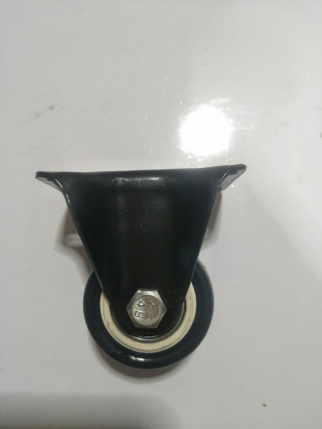 OT74 ลูกล้อเอนกประสงค์ รุ่นฐานตายตัว ไม่มีเบรค ขนาด 1.5 นิ้ว สำหรับ DIY รถเข็น เก้าอี้ ฯลฯ