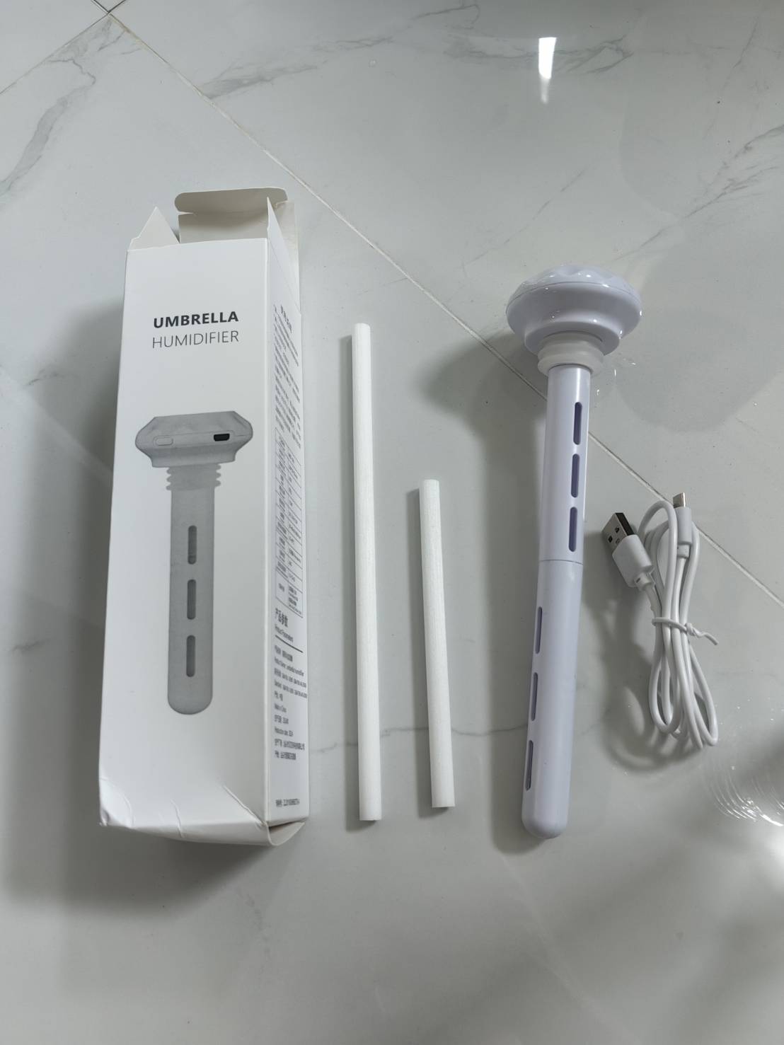 OT187 เครื่องพ่นหมอก ไอน้ำ น้ำหอม น้ำยาฆ่าเชื้อ คลายร้อนพกพาเสียบเพาเวอร์แบงค์ได้