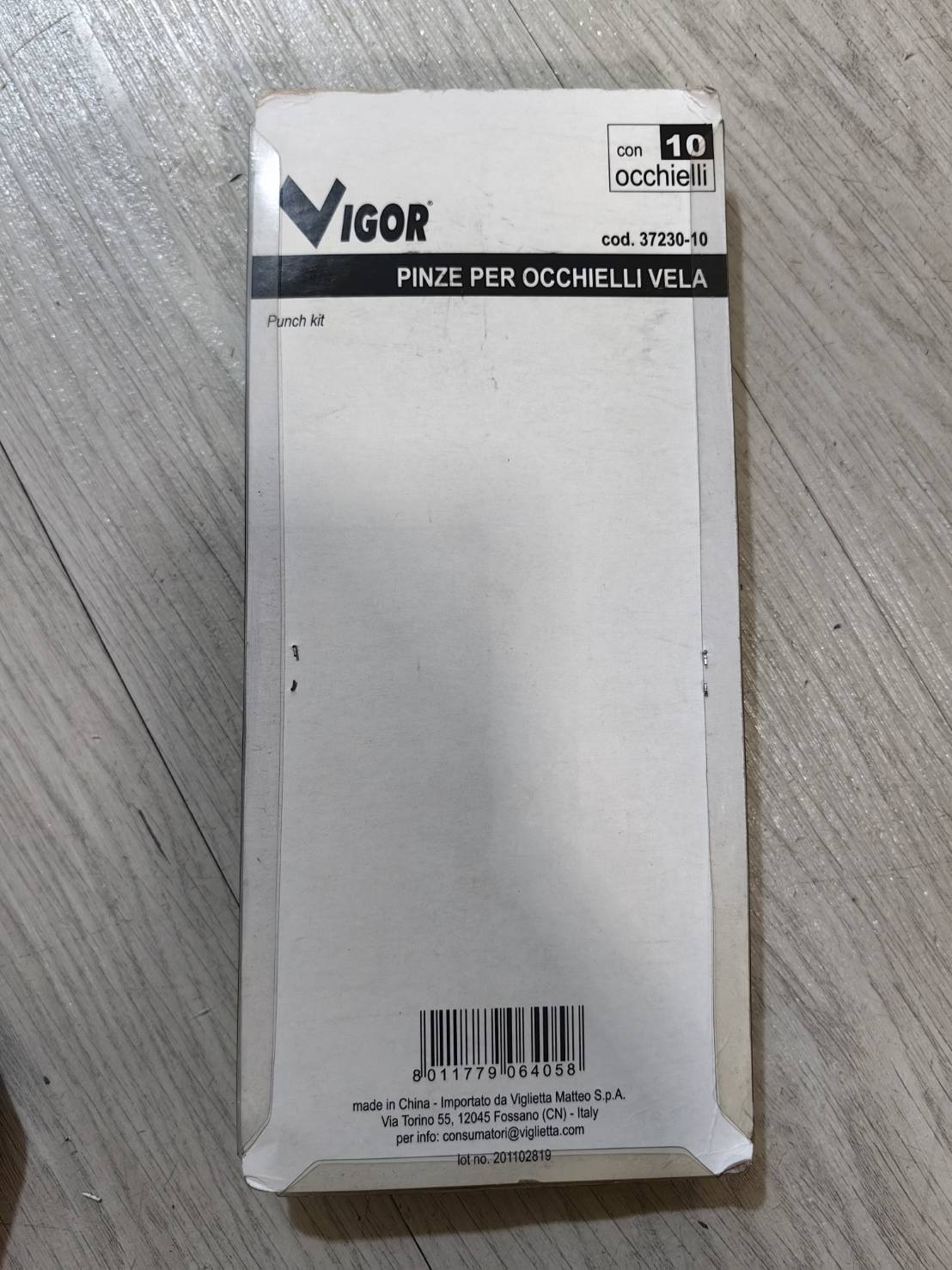 OT184 ที่ย้ำตาไก่ 8 มิล (เบอร์ 23) สำหรับงาน DIY พร้อมลูก 10 คู่