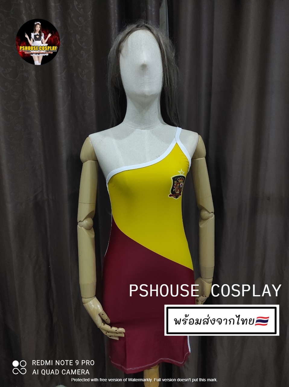 ชุดเดรสเชียร์บอลโลก สเปน