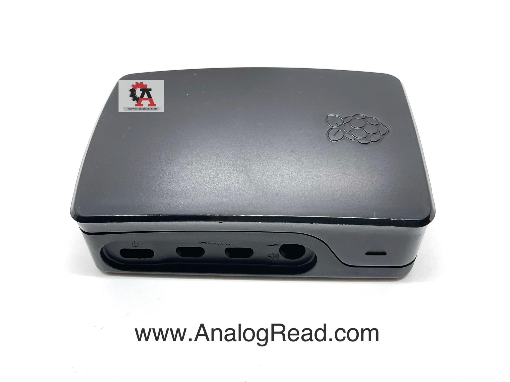 Raspberry Pi 4 Case (Black) เคสพลาสติกสำหรับราสเบอรี่พาย 4 สีดำ