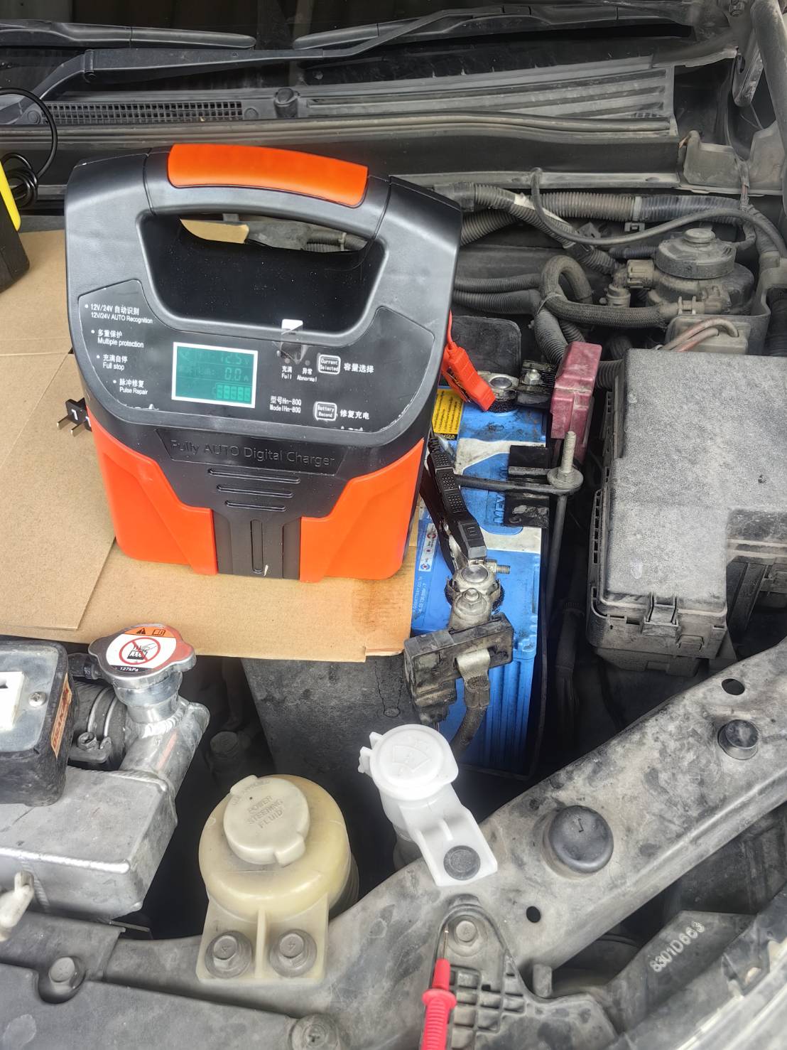 OT190 เครื่องชาร์จแบต 12/24V รุ่นดีที่สุดในจีน รับประกัน 1 ปี ทนทาน จ่ายไฟแรงเต็มเร็ว ฟื้นฟูแบตได้