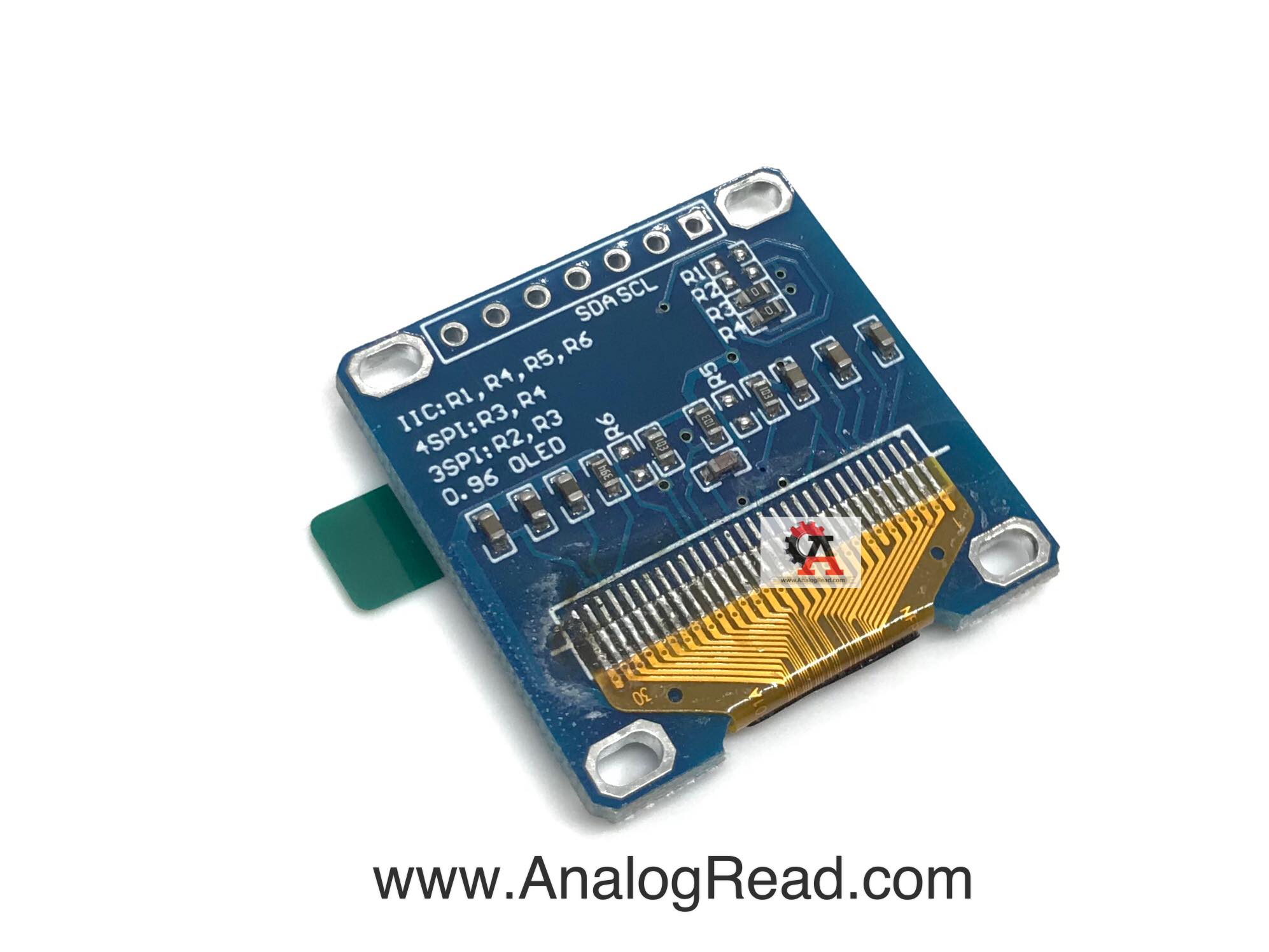 OLED Display Module Blue (I2C/SPI 128X64 pixels 0.96")