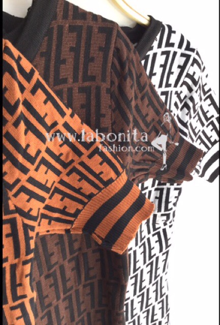 ชุดเดรส เดรสFendi เดรสยาว เดรสที่ขายดีที่สุดในปี2018