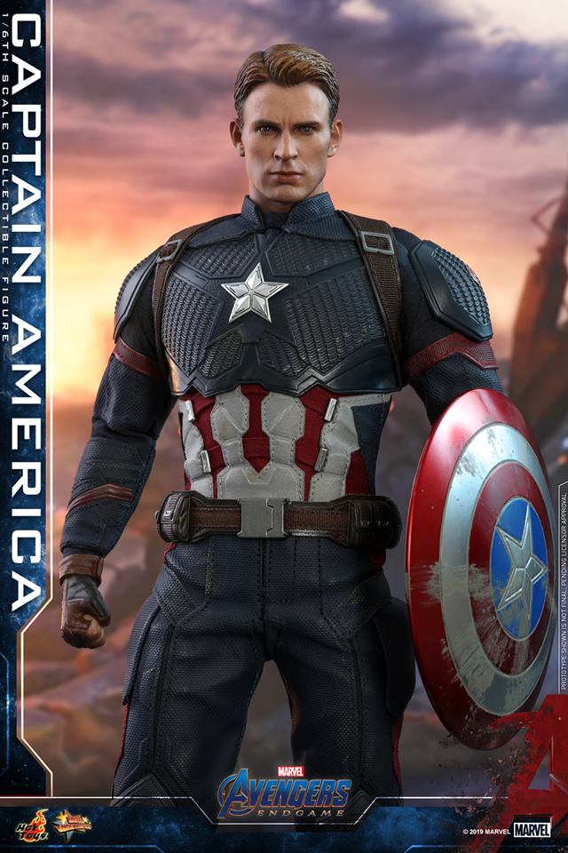 Hot Toys MMS536 Avengers: Endgame - Captain America