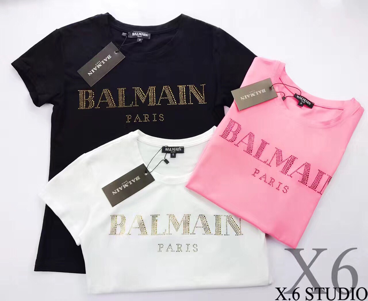 SALE 20% เสื้อยืด BALMAIN