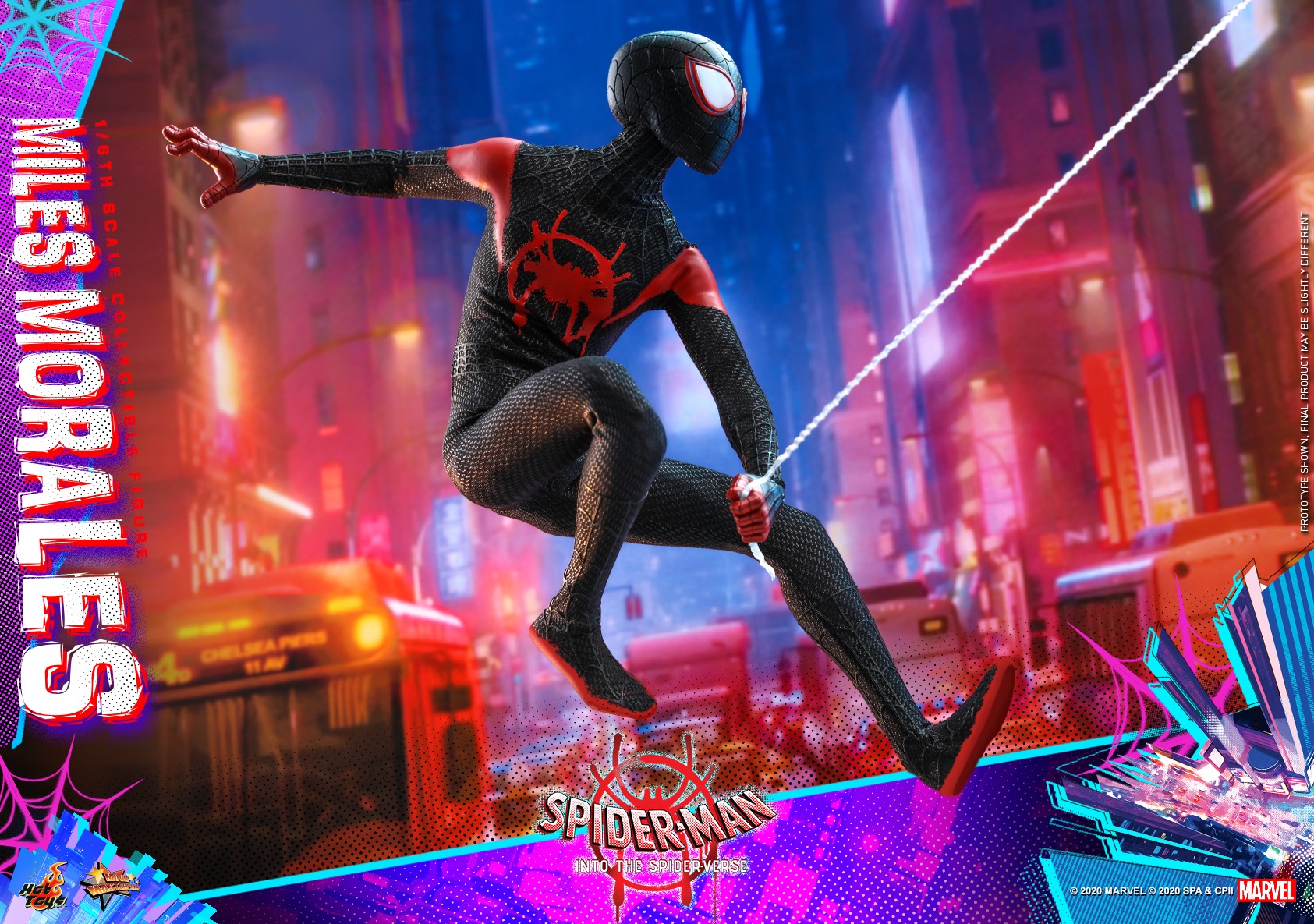 Hot Toys MMS567 Spider-Man Into the Spider-Verse 1/6 Miles Morales