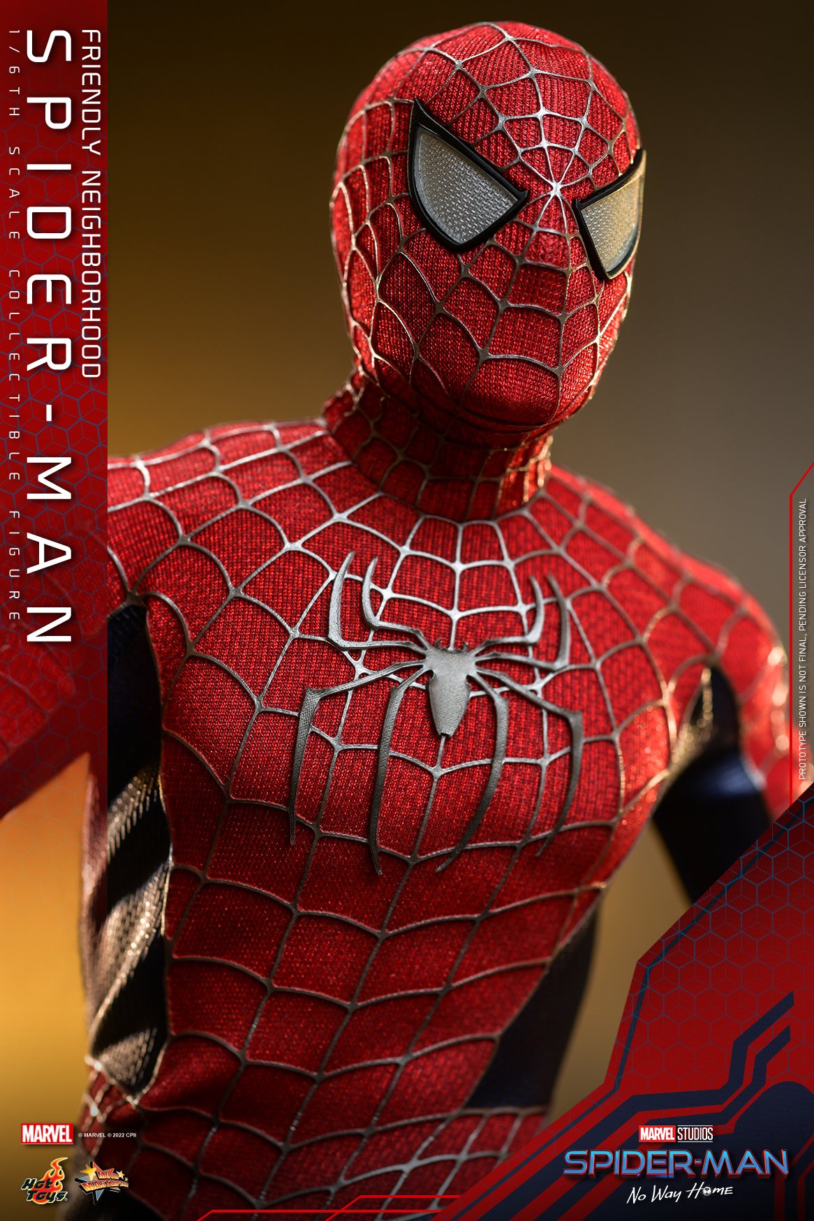 Hot Toys MMS661 1/6 Spider-Man: No Way Home - Friendly Neighborhood Spider-Man