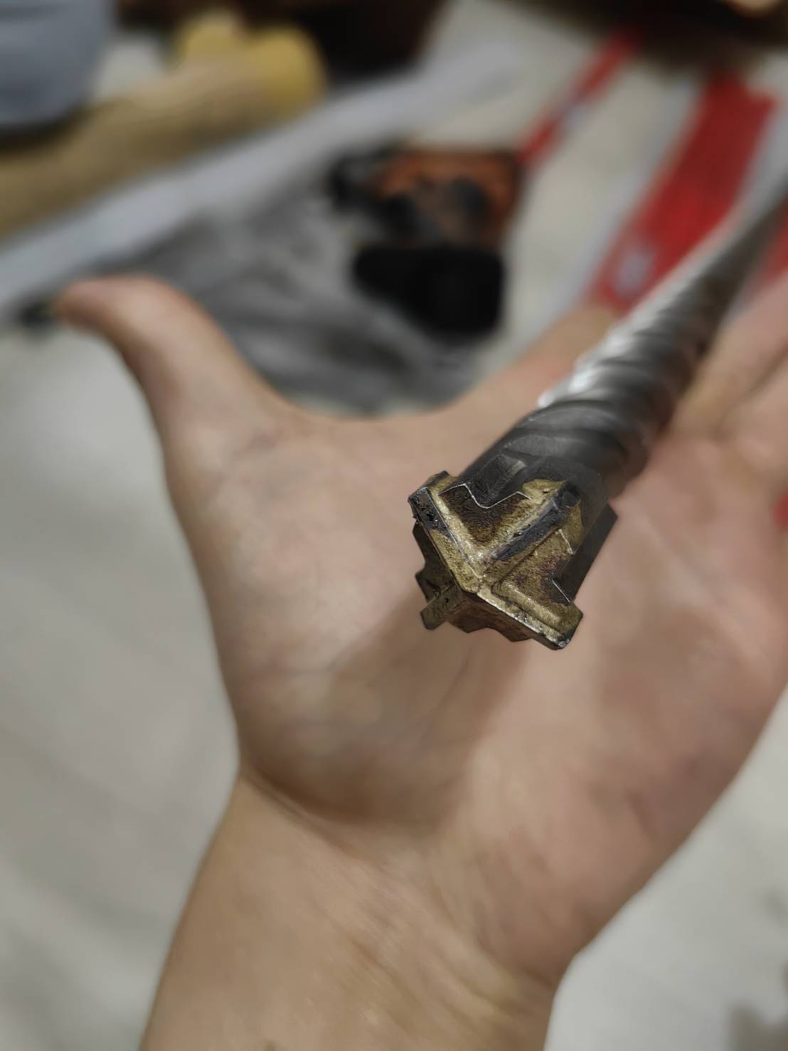 D41 ดอกสว่านโรตารี่ SDS PLUS ยาวพิเศษ 1 เมตร *** เลือกขนาดก่อนซื้อ