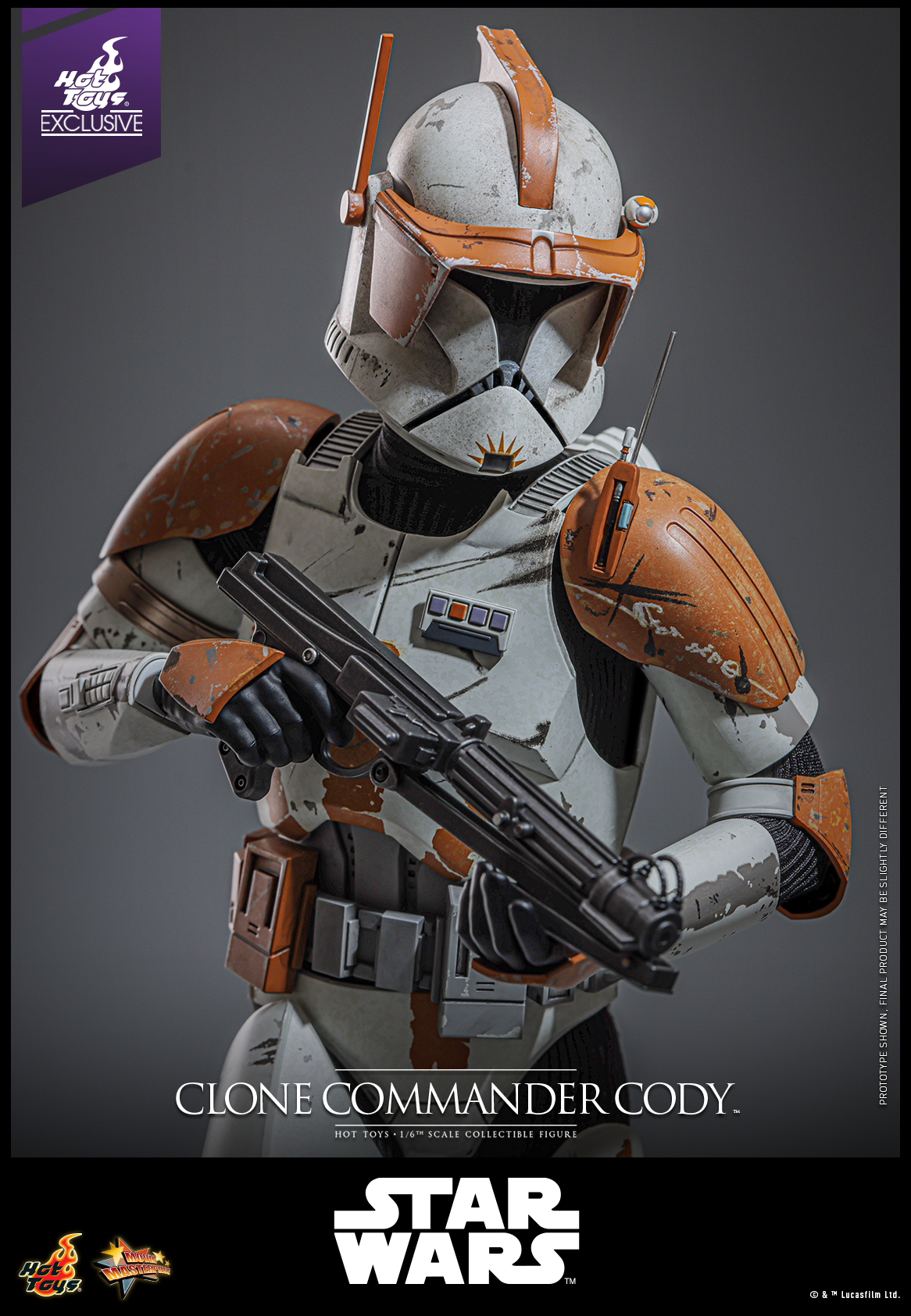 Hot Toys MMS796 Star Wars: Episode III Revenge of the Sith - Clone Commander Cody [Hot Toys Exclusive]