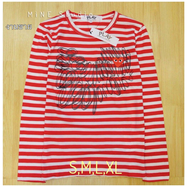 Brand: PLAY Comme des' garcons อีกหนึ่งแบรน์ ที่มากี่รอบก็ขายดี๊ดี^^