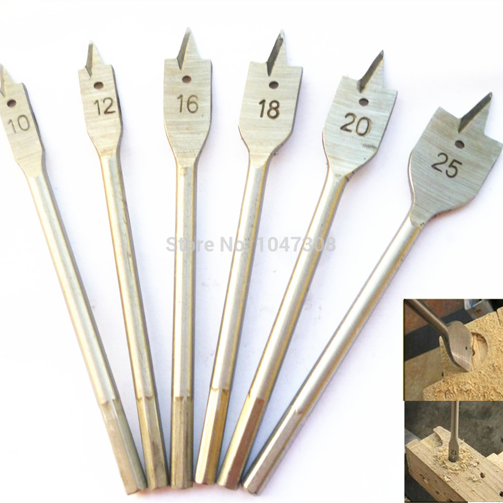 D07 ดอกเจาะใบพาย ชุด 6 ดอก