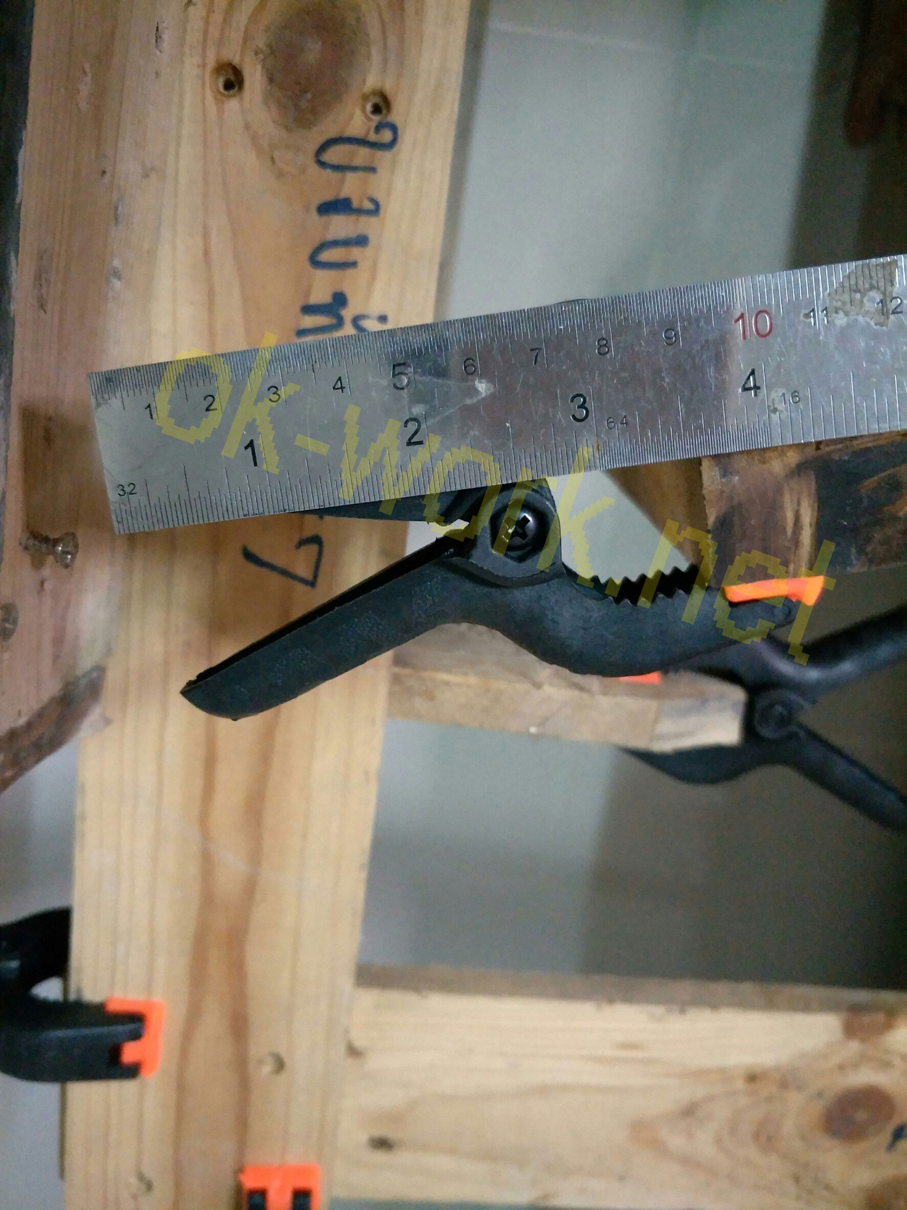 CP07 สปริงแคลมป์ กิ๊บหนีบไม้ 4 นิ้ว ชุดละ 4 ตัว