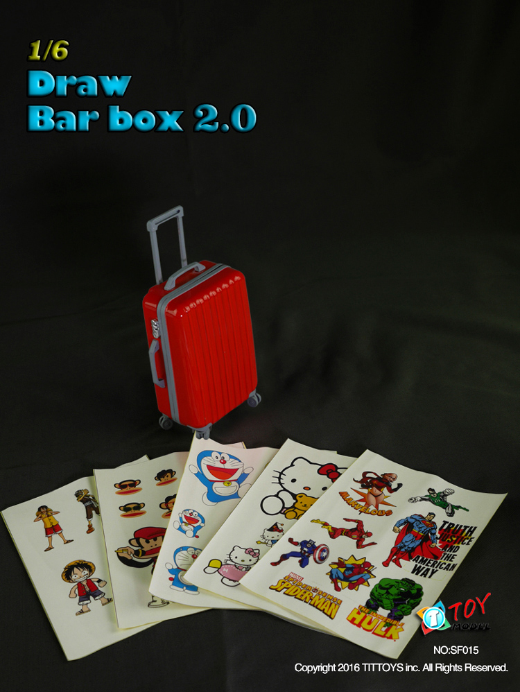 TITTOYS SF011-015 multi function - Travel rod box 2.0