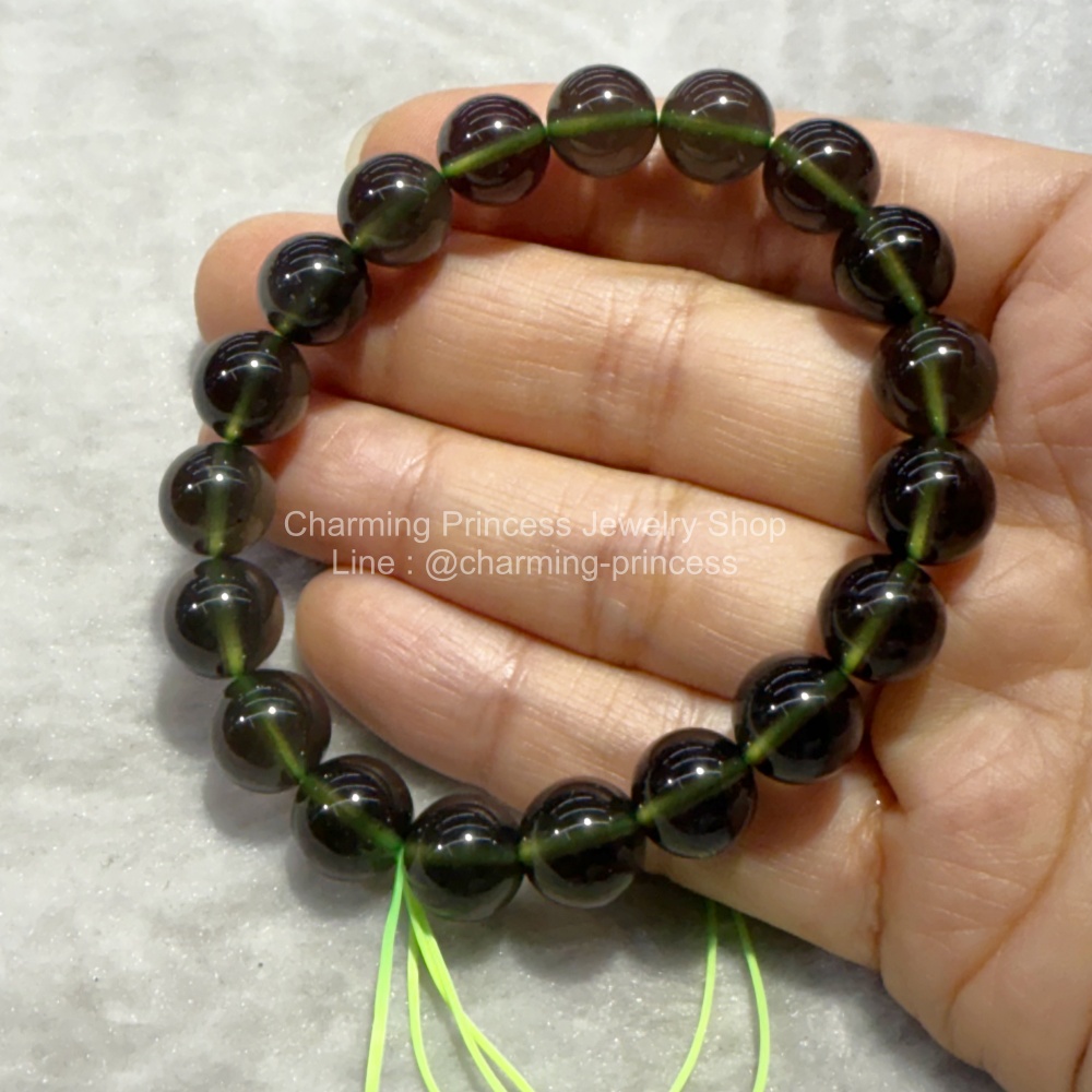 Saffordite แซฟฟอร์ดไดต์ หินแห่งการตื่นรู้ (Awakening Stone) 10 mm