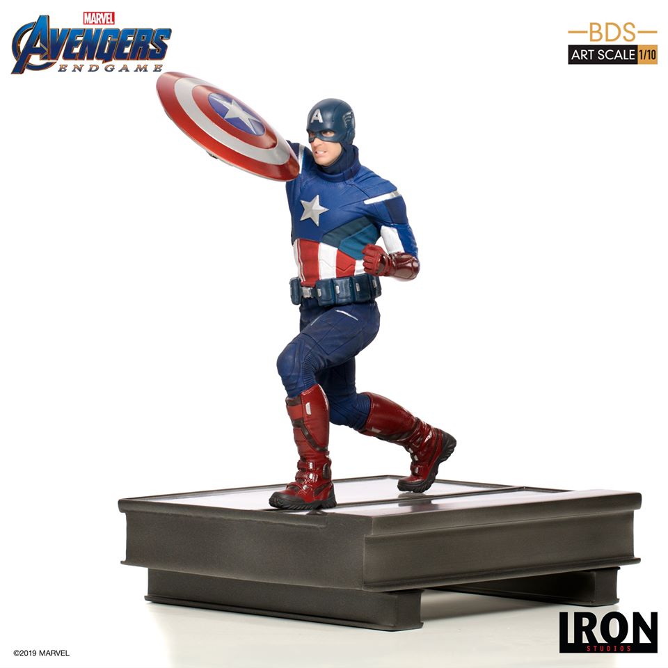 Iron Studios BDS Art Scale 1/10 Avengers: Endgame - Captain America 2012 (16F)
