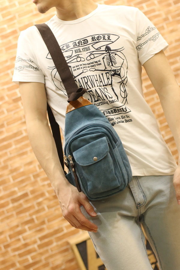 พร้อมส่งกระเป๋าผู้ชายคาดไหล่แฟขั่นเกาหลี