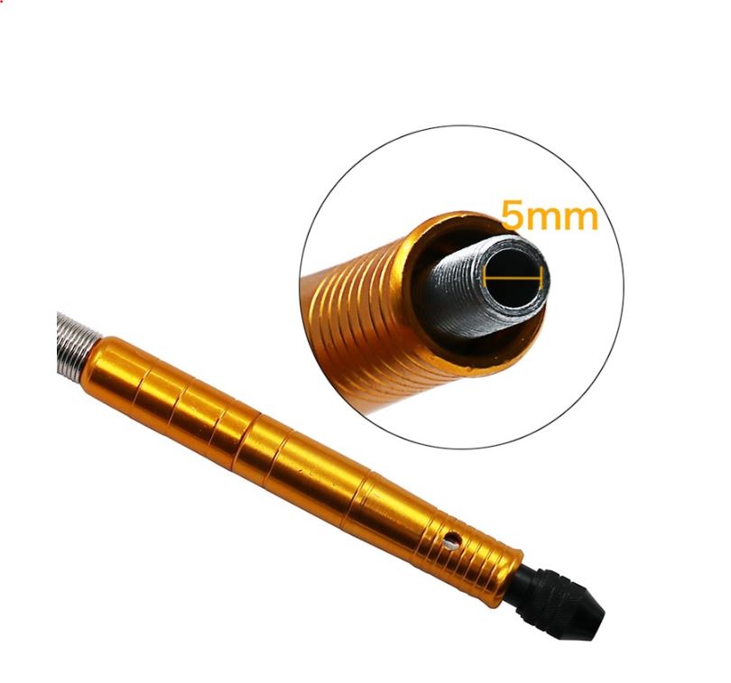 AD27 สายอ่อนใส่สว่านรุ่นหัวจับ ปรับได 0.3-3.25 มิล คออลูมิเนียมคุณภาพสูง