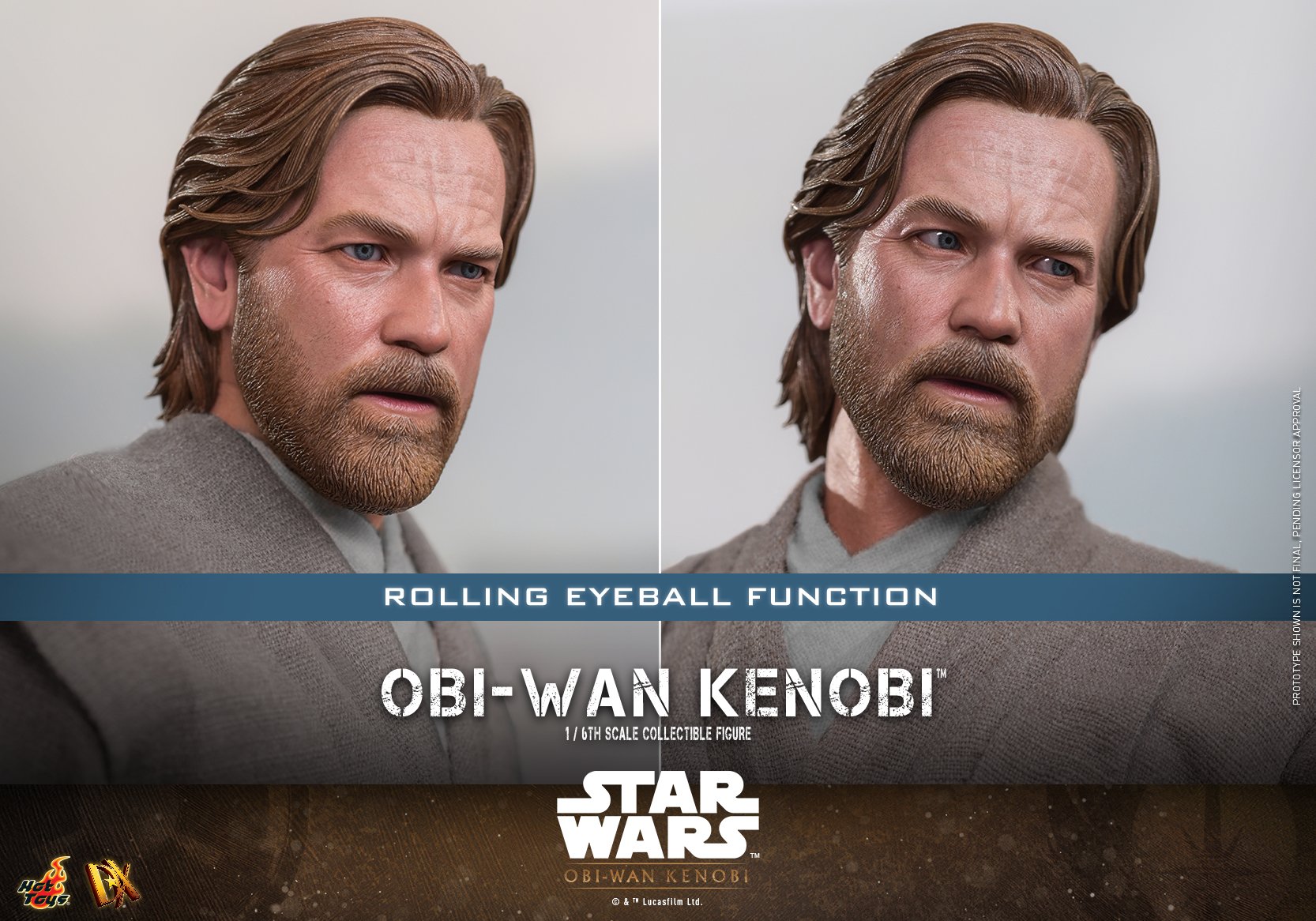 Hot Toys DX26B 1/6 Star Wars: Obi-Wan Kenobi - Obi-Wan Kenobi (Special Edition Bonus)