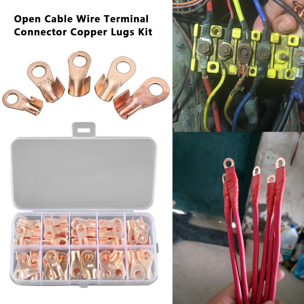 CR02 ชุดหางปลาทองแดง 70 ชิ้น 10/20/30/40/50A ทองแดงแท้ !!!