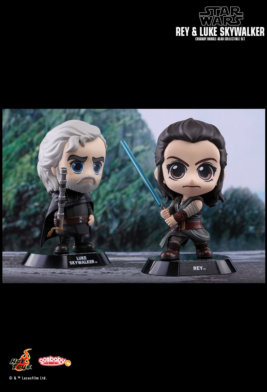 Hot Toys COSB413 STAR WARS: THE LAST JEDI - REY & LUKE SKYWALKER
