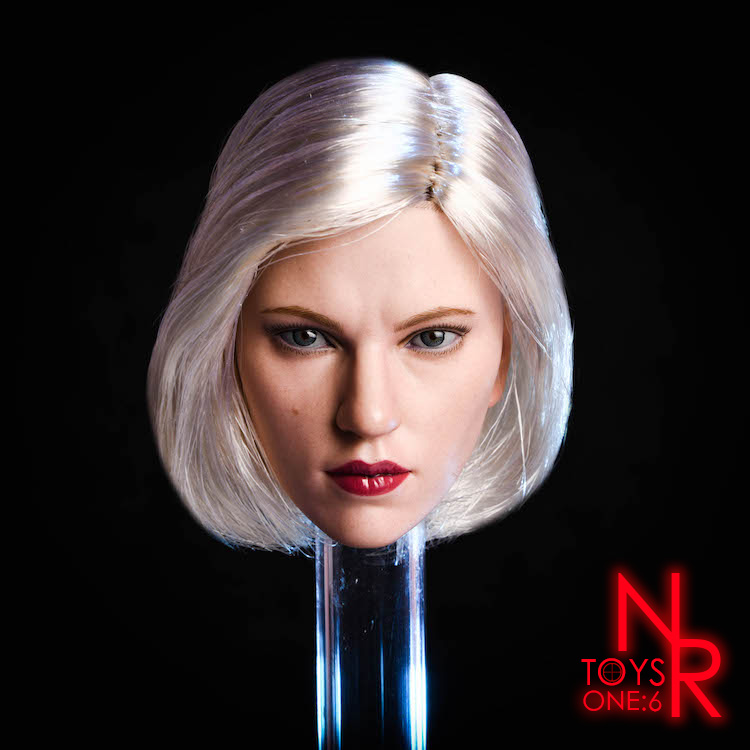 NRTOYS 1/6 Silver Hair Warrior Natasha Widow 6.0 Suntan