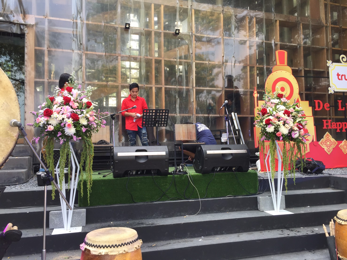 สแตนดอกไม้ Grand Opening