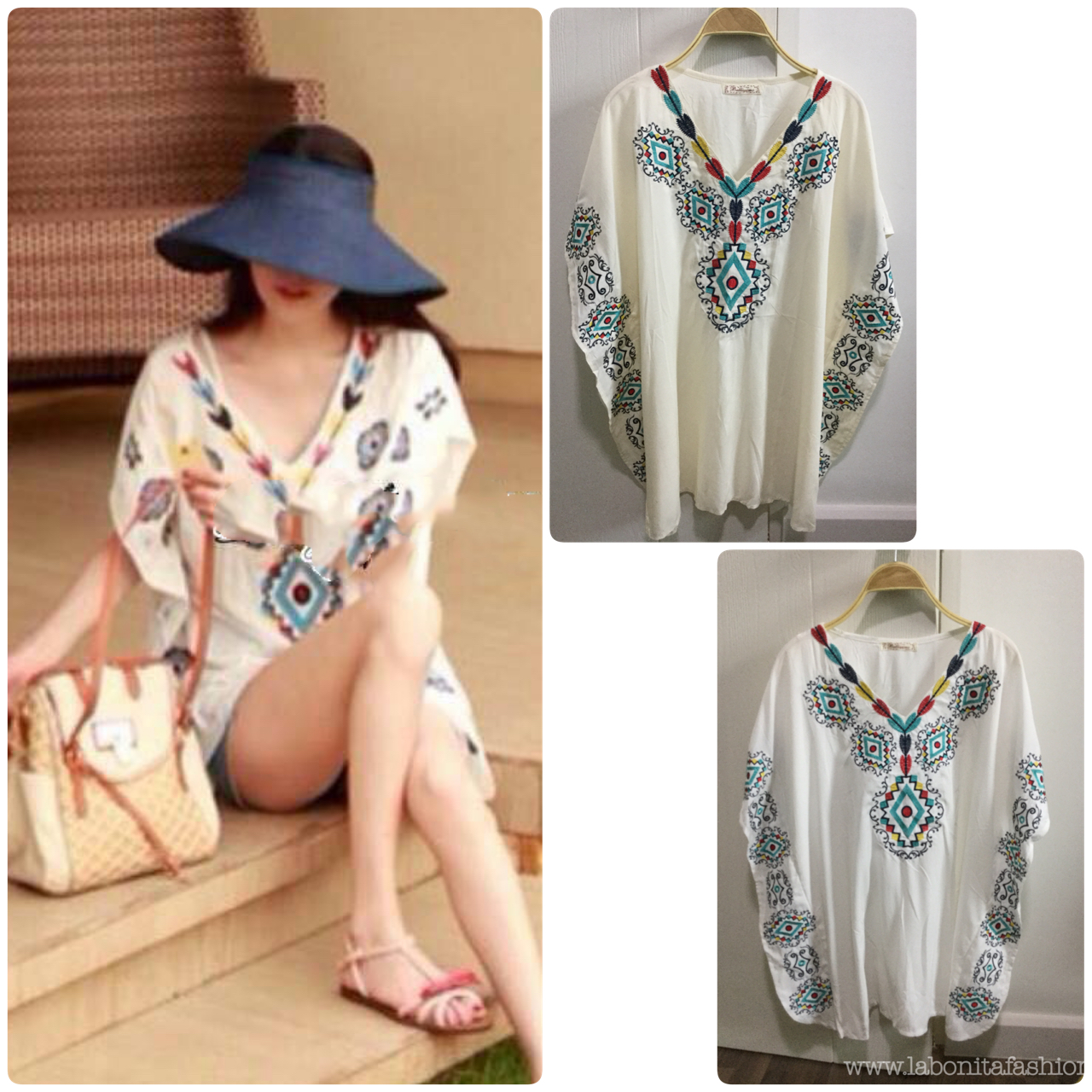 เสื้อโบฮีเมียนลายปักสวยๆ
