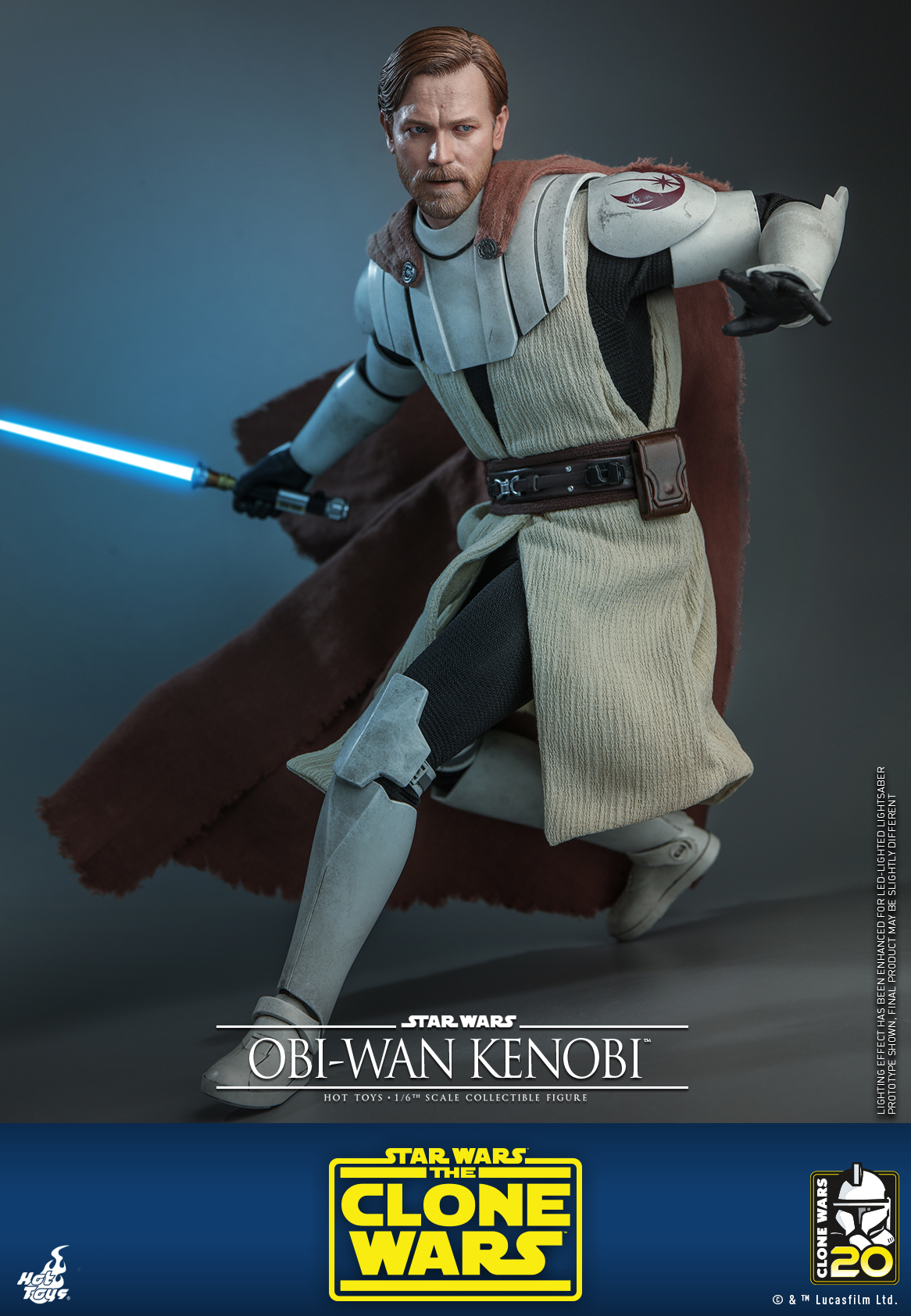 Hot Toys TMS095 1/6 Star Wars: The Clone Wars™ - Obi-Wan Kenobi™