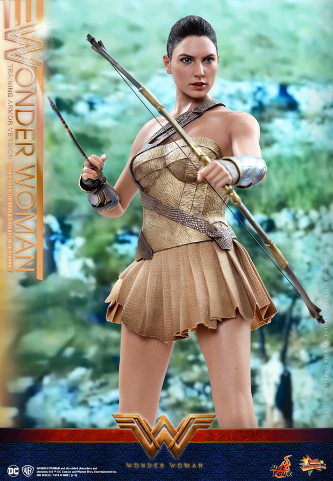 Hot Toys MMS424 WONDER WOMAN - WONDER WOMAN (TRAINING ARMOR VERSION)