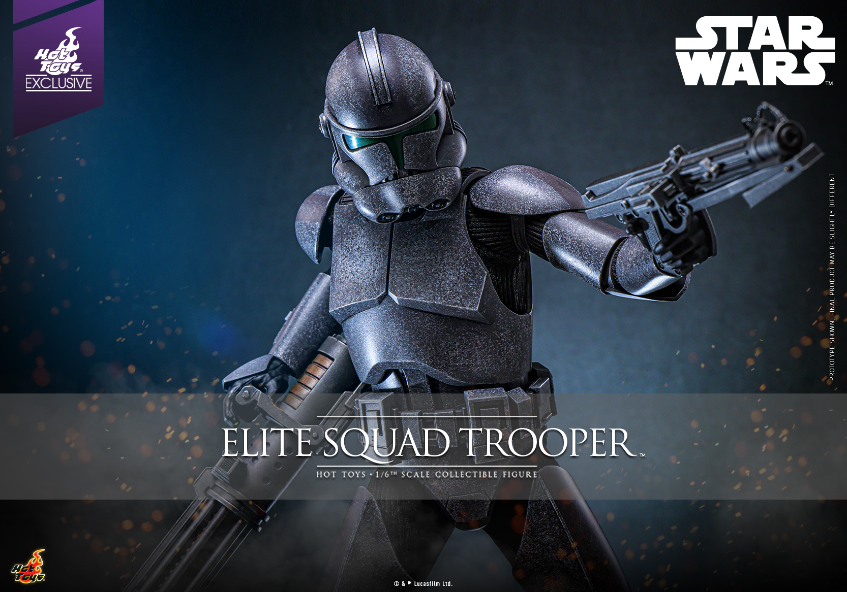 Hot Toys TMS150 Star Wars: The Bad Batch - Elite Squad Trooper [Hot Toys Exclusive]