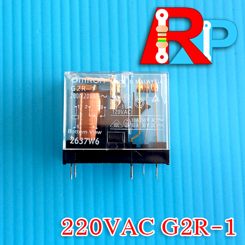 รีเลย์ Omron รุ่น G2R-1 200/220VAC
