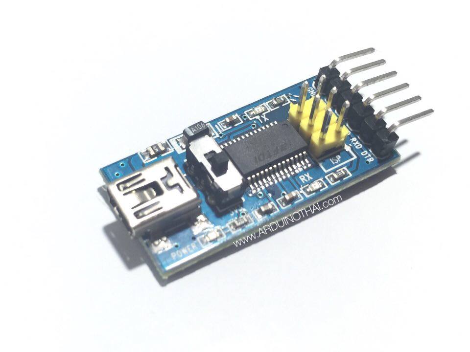 FTDI Basic program downloader USB to TTL (FT232 Chip)