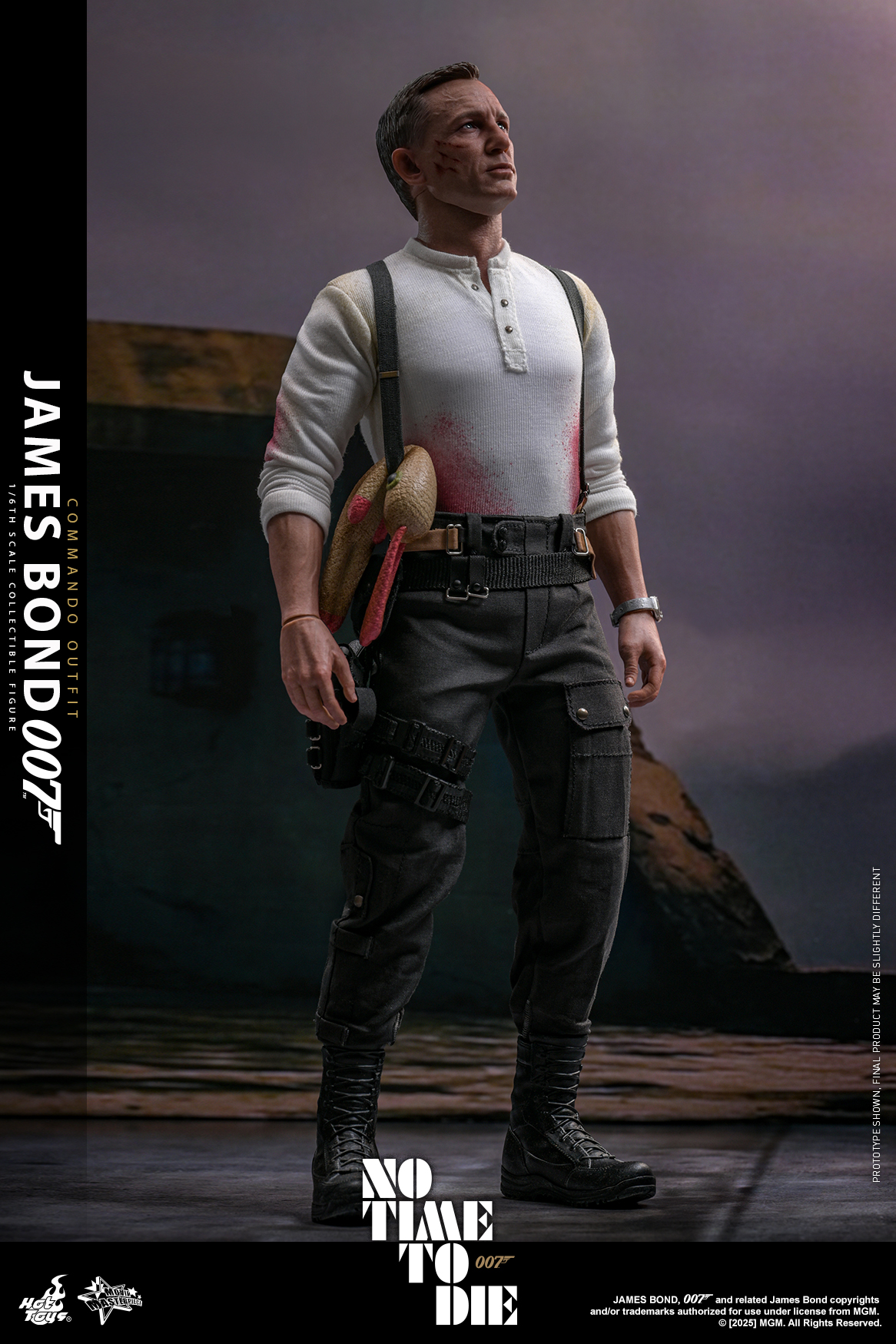 Hot Toys MMS804 No Time To Die - James Bond (Commando Outfit)