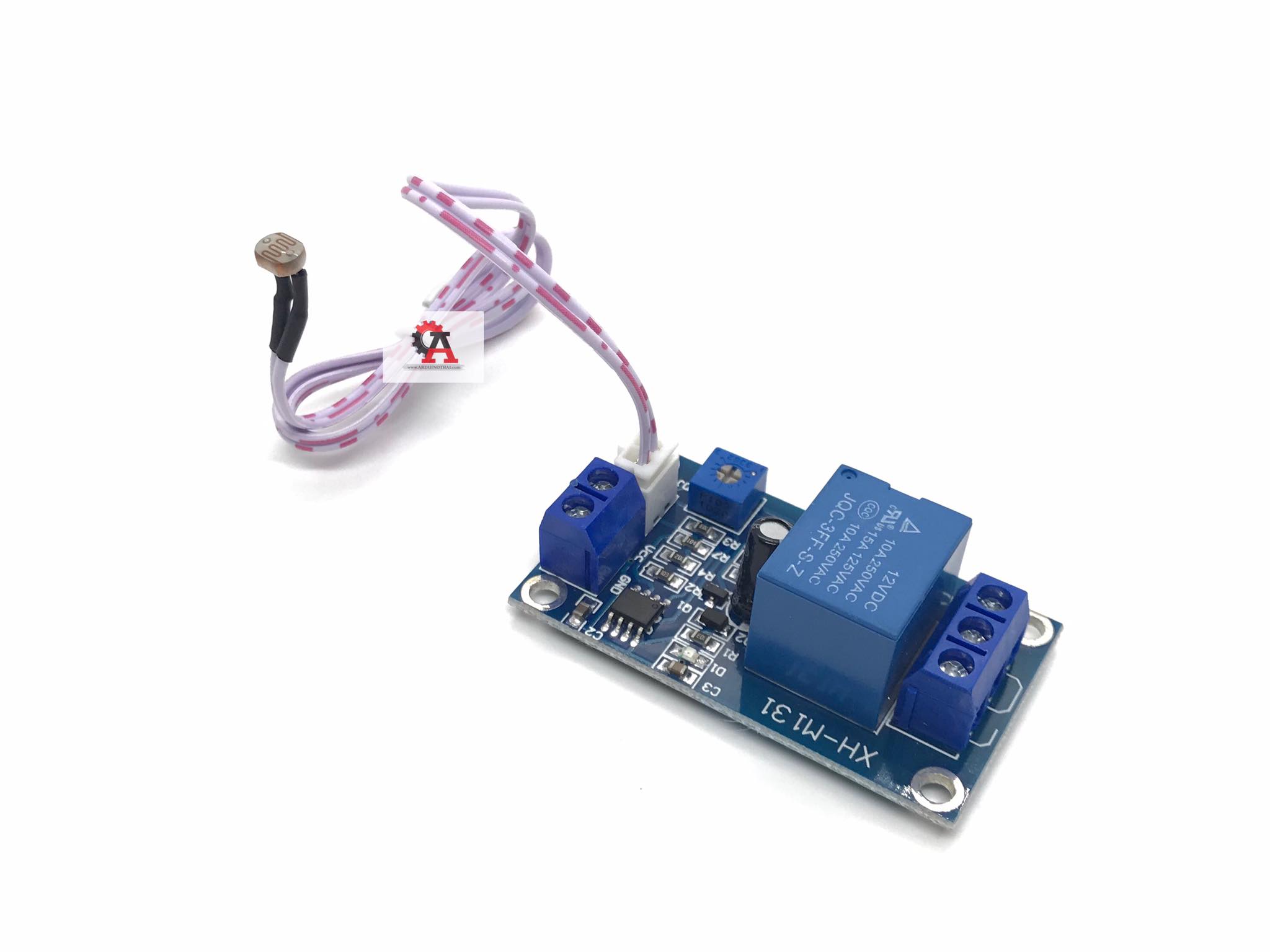 XH-M131 Relay Photoresistor Light Module 12V โมดูลรีเลย์ปิดเปิดอัตโนมัติตามแสงสว่าง สต็อกไทยส่งไว