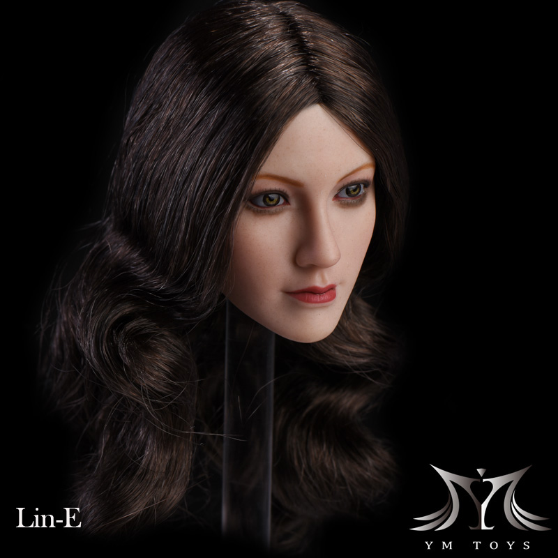 YMTOYS 1/6 Lin-B, Lin-D, Lin-E Lin Headsculpt