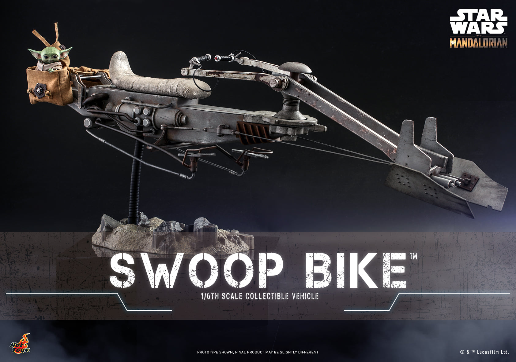Hot Toys TMS053 1/6 Star Wars: The Mandalorian™ - Swoop Bike™