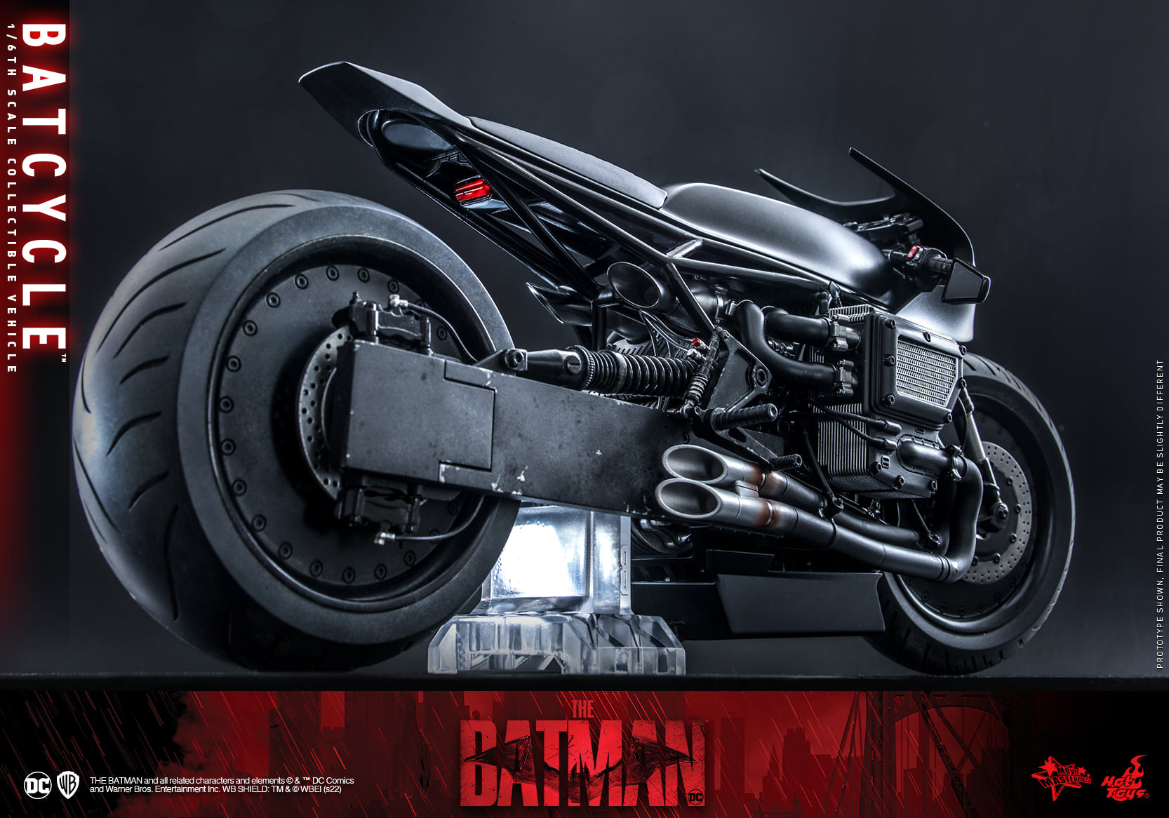 Hot Toys MMS642 1/6 The Batman - Batcycle