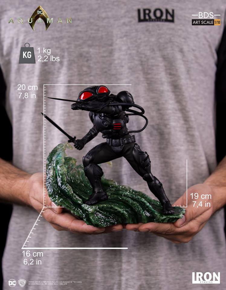 Iron Studios BDS Art Scale 1/10 Aquaman - Black Manta