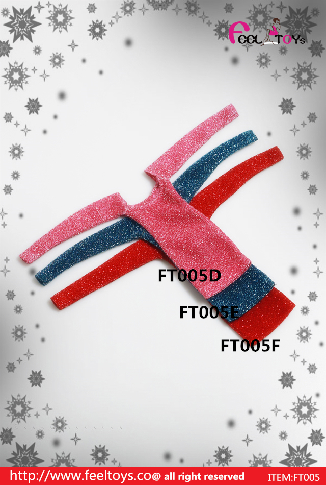 FeelToys FT005 C ,D 1/6 Girl Sexy Hollowed Dress