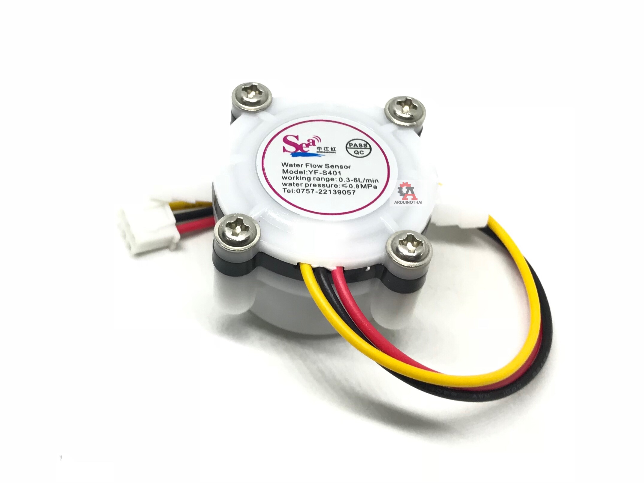 Water Flow Sensor YF-S401 6mm เซนเซอร์วัดอัตราการไหลของน้ำ สต็อกไทยส่งไว